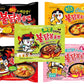 Samyang Buldak Chicken Stir Fried Ramen Korean Ramen (5 Flavor Combo, 5 Pack)