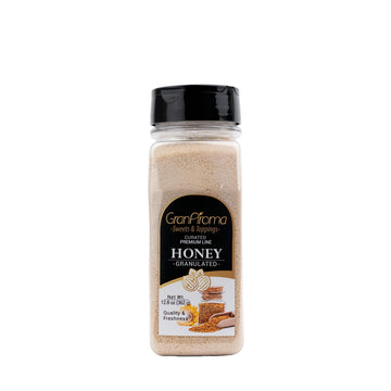 GranAroma Honey Granules, Sweet & Natural Flavor, Use in Baking, Tea, Smoothies (12.8 Ounce)