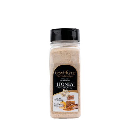 GranAroma Honey Granules, Sweet & Natural Flavor, Use in Baking, Tea, Smoothies (12.8 Ounce)
