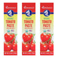 Giovannis Organic Double Concentrated Tomato Paste - 3 Pack (4.5 oz Tubes) | Made in the USA with San Joaquin Valley Vine-Ripene