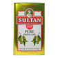 Sultan Premium Pure Olive Oil, First Cold-Pressed, Rich Fruity Flavor, 128 FL. OZ, Cholesterol-Free, Ideal for Culinary & Skincare