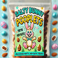Salty Bunny Pooplets - Premium Roasted Salty Almonds - Easter Basket Stuffers - Cute Healthy Fillers And Tasty Treats