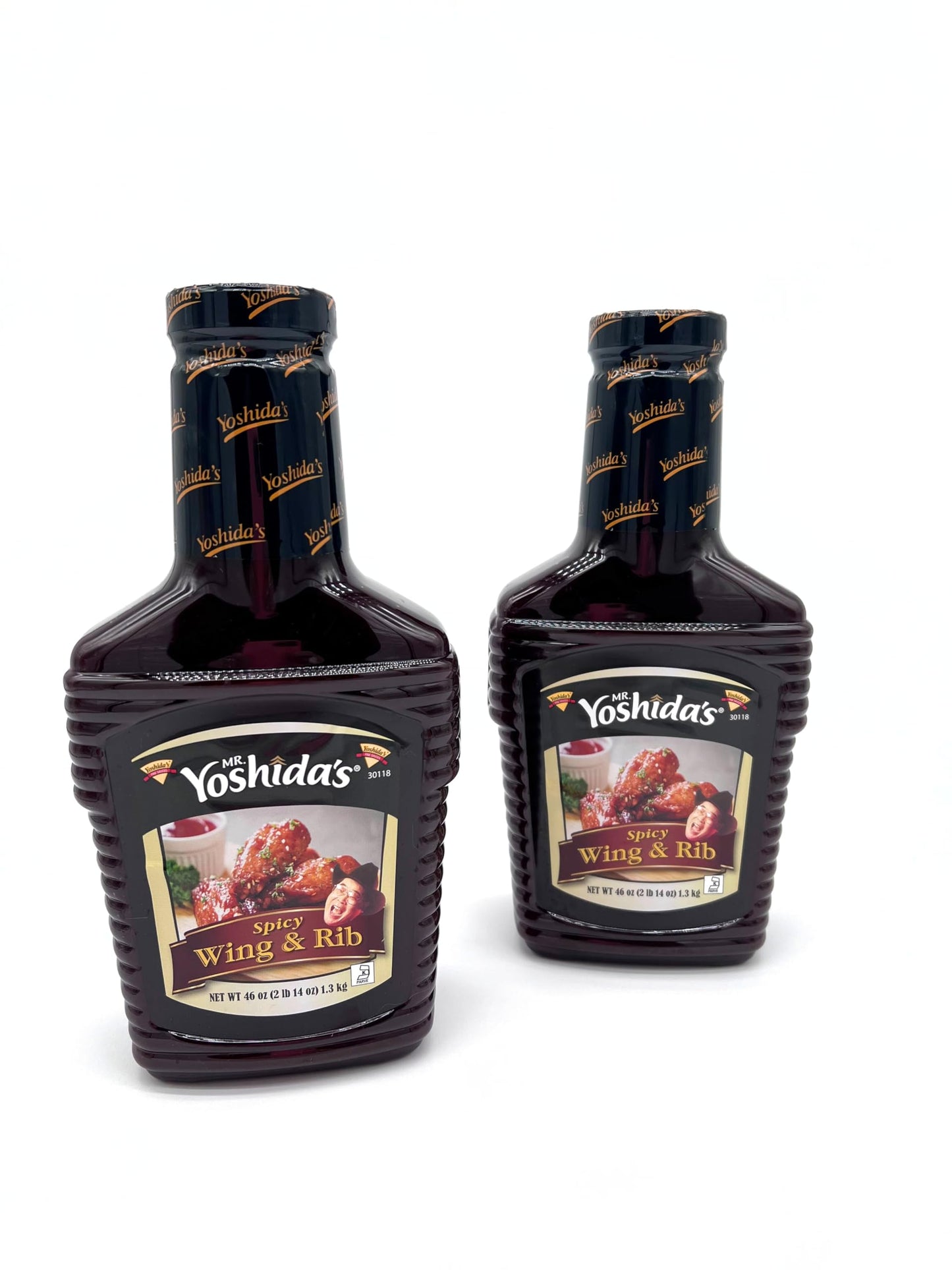 Mr. Yoshida'S Spicy Wing & Rib Barbecue Marinade & Cooking Sauce, 2-46 Oz Bottles