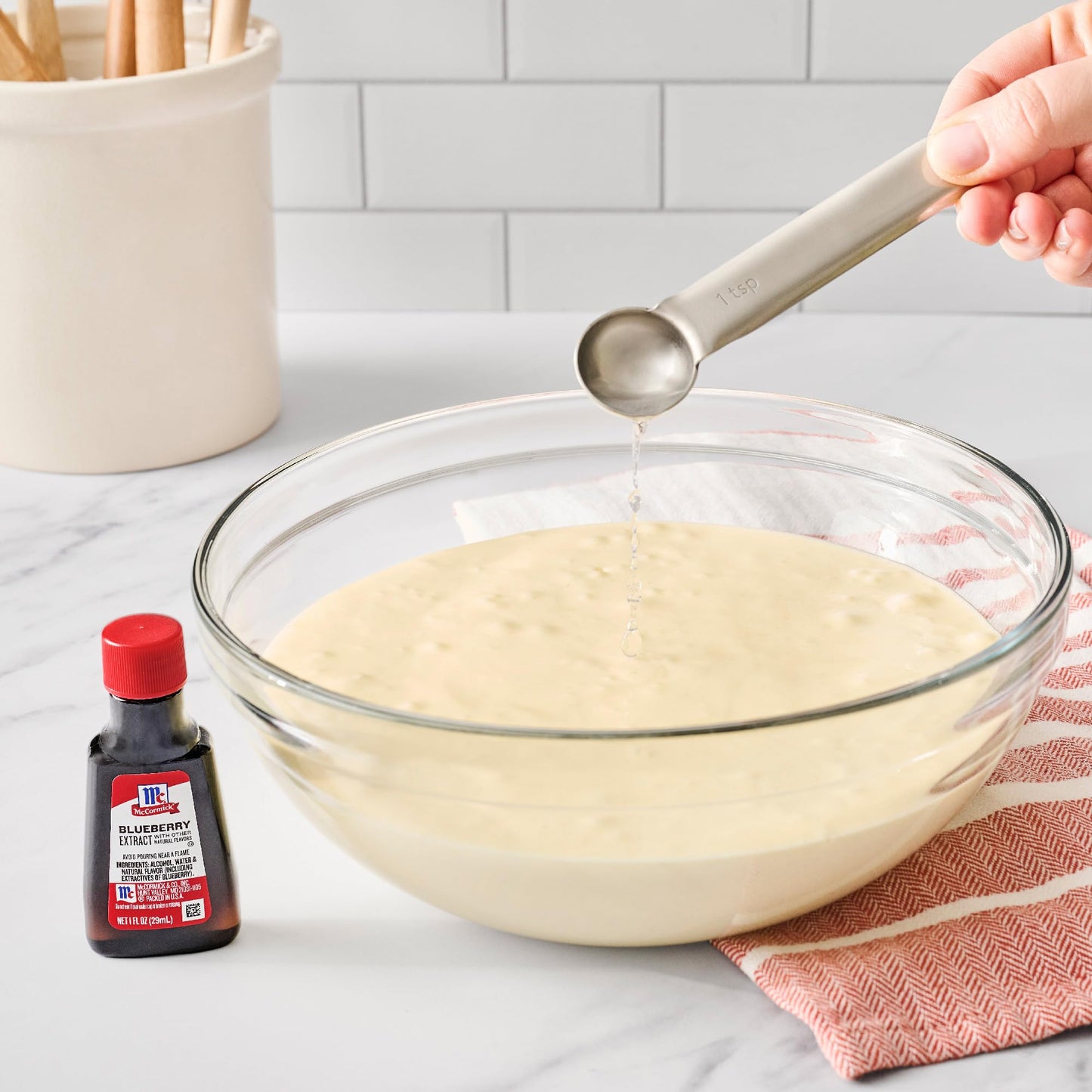Mccormick Blueberry Extract With Other Natural Flavors, Distinctive, Sweet Blueberry Flavor And Aroma For Baking Cookies, Cake,