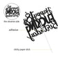 Caiwowo Birthday Cake Topper - Funny Black Glitter 18th Birthday Decoration