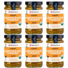 Mekhala Organic Lemongrass Turmeric Asian Cooking Paste. VEGAN. GLUTEN-FREE. NO ADDED SUGAR. Versatile. No Heat (6x3.53oz)