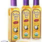 Garlic Gold Extra Virgin Olive Oil Infused With Garlic, Premium Certified Usda Organic, Low Fodmap, Cold Pressed (250 Ml, 6 Pack)