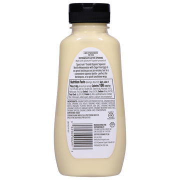 Spectrum Organic Mayonnaise - Squeeze Bottle, 11.25oz.
