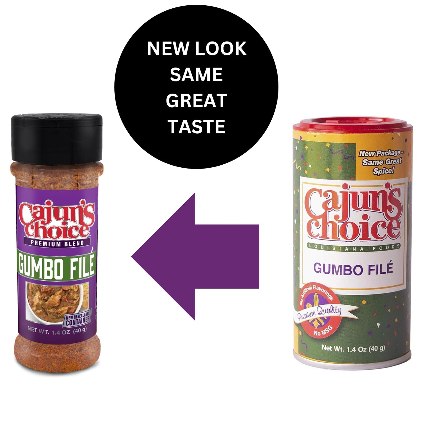 Cajun'S Choice Gumbo File - Authentic Cajun Spice For Gumbo, Jambalaya, And Other Louisiana Dishes - Adds Thickening And Aromati