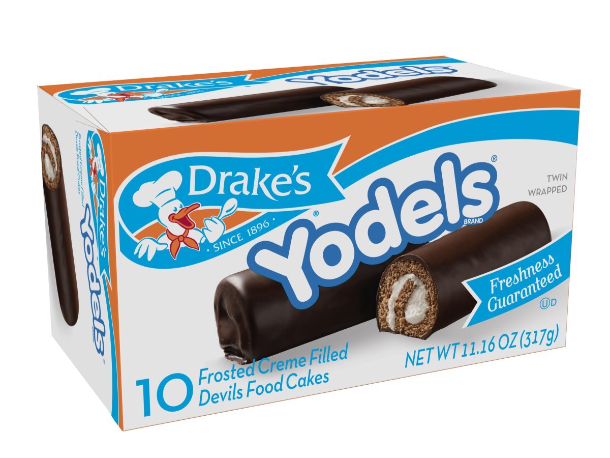 Drakes Yodels Devils Food Cakes, 11.16 oz, 10 Count