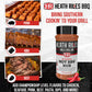 Heath Riles BBQ Rub, Hot BBQ Seasoning, Shaker Spice Mix, 2 lb Refill Bag