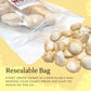 Airmont Farm Freeze-Dried Candy Salt Water Taffy - Root malt-inspired Flavor, Bite-Sized Pieces, 2 oz, Crunchy Snack