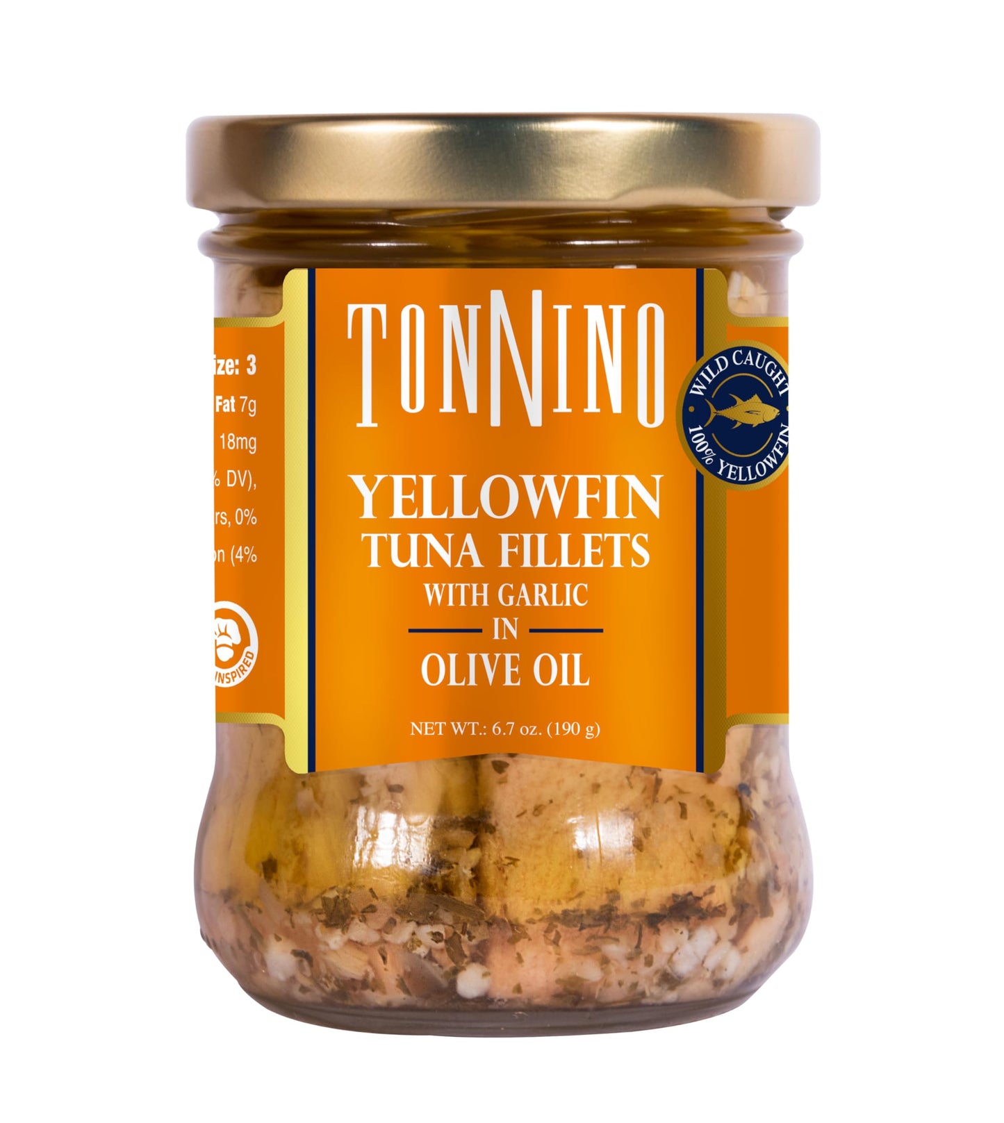 Tuna Yellowfin (1 Pack, Garlic)