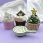 White Sprinkles With 4-Claw Pick Up Tool Pearl Sugar Mix Size 6.5Oz Contains Metallic Rod & Star Sprinkles For Cake Decorations