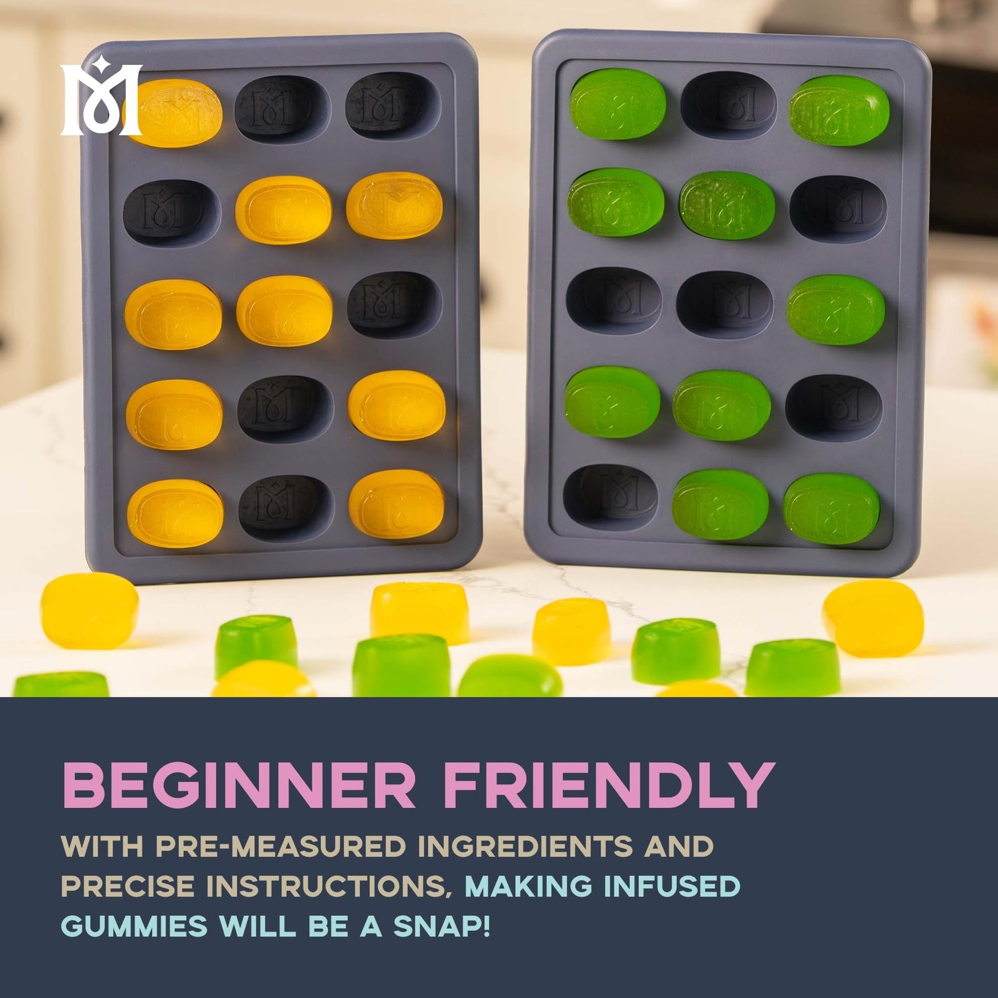 Magical Butter Complete Infusion & Gummy Kit - MB2E Machine  Lime & Mango Mix  DecarBox  10 mL Silicone Molds  Spatulas & Measuring Cups