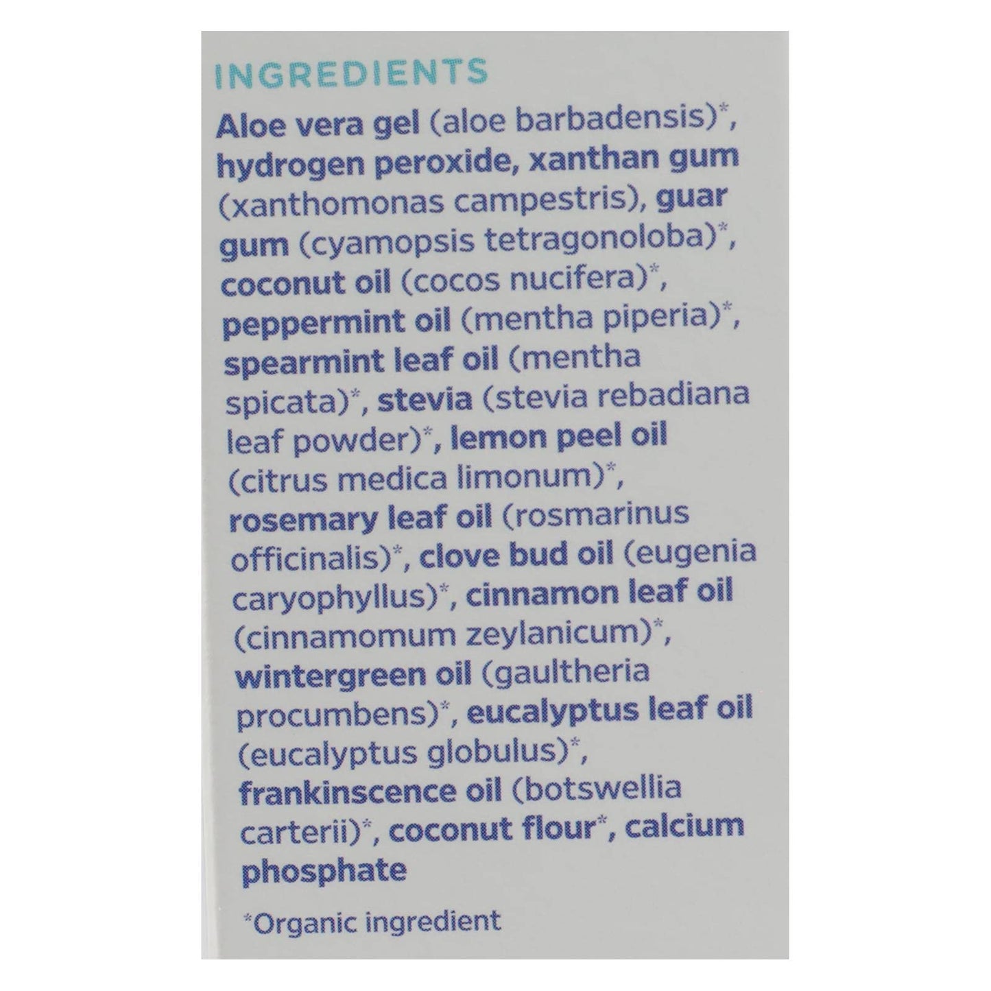 Essential Oxygen Br Organic Toothpaste Peppermint 4 Oz
