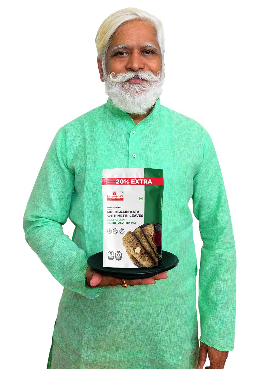 Tanawades Smart Food Paratha Combo, Instant Methi Paratha, Palak Paratha Mix, Ready To Cook, Home Food With Hand Picked Flavours