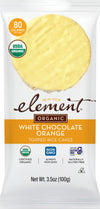 Element Snacks - White Chocolate Orange Rice Cakes (Pack of 6), All-Natural Rice, Organic Healthy Snacks for Kids or mature-themeds, Non GMO, Certified Gluten-Free and Kosher