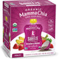 Mamma Chia Organic Vitality Squeeze Snack, Strawberry Banana, Usda Organic, Non-Gmo, Vegan, Gluten Free, And Kosher. Fruit And Vegetables With Only 70 Calories. 3.5 Ounce (Pack Of 4)