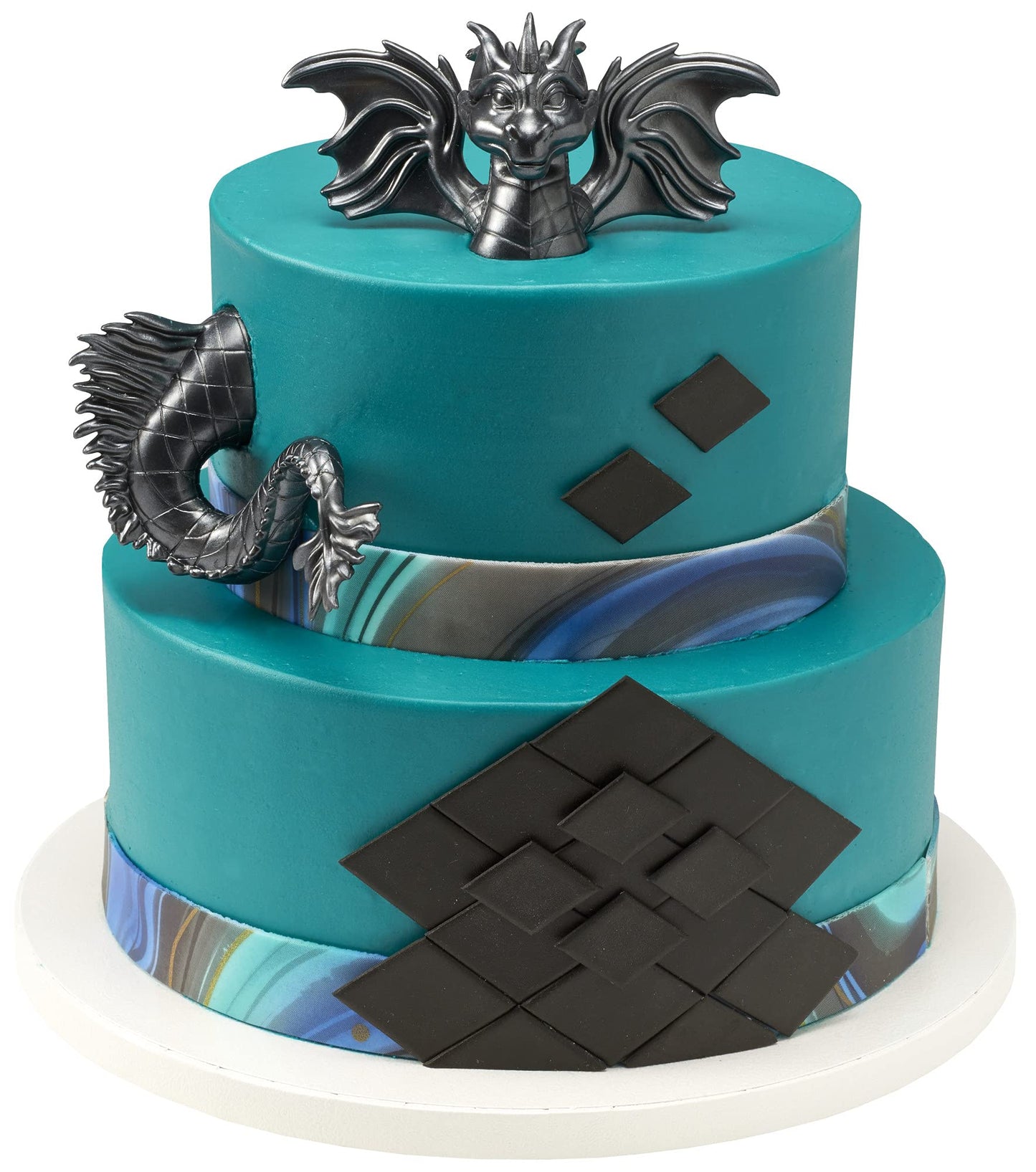 Decopac Dragon Creations Cake Decorations - Cake Topper, Gray