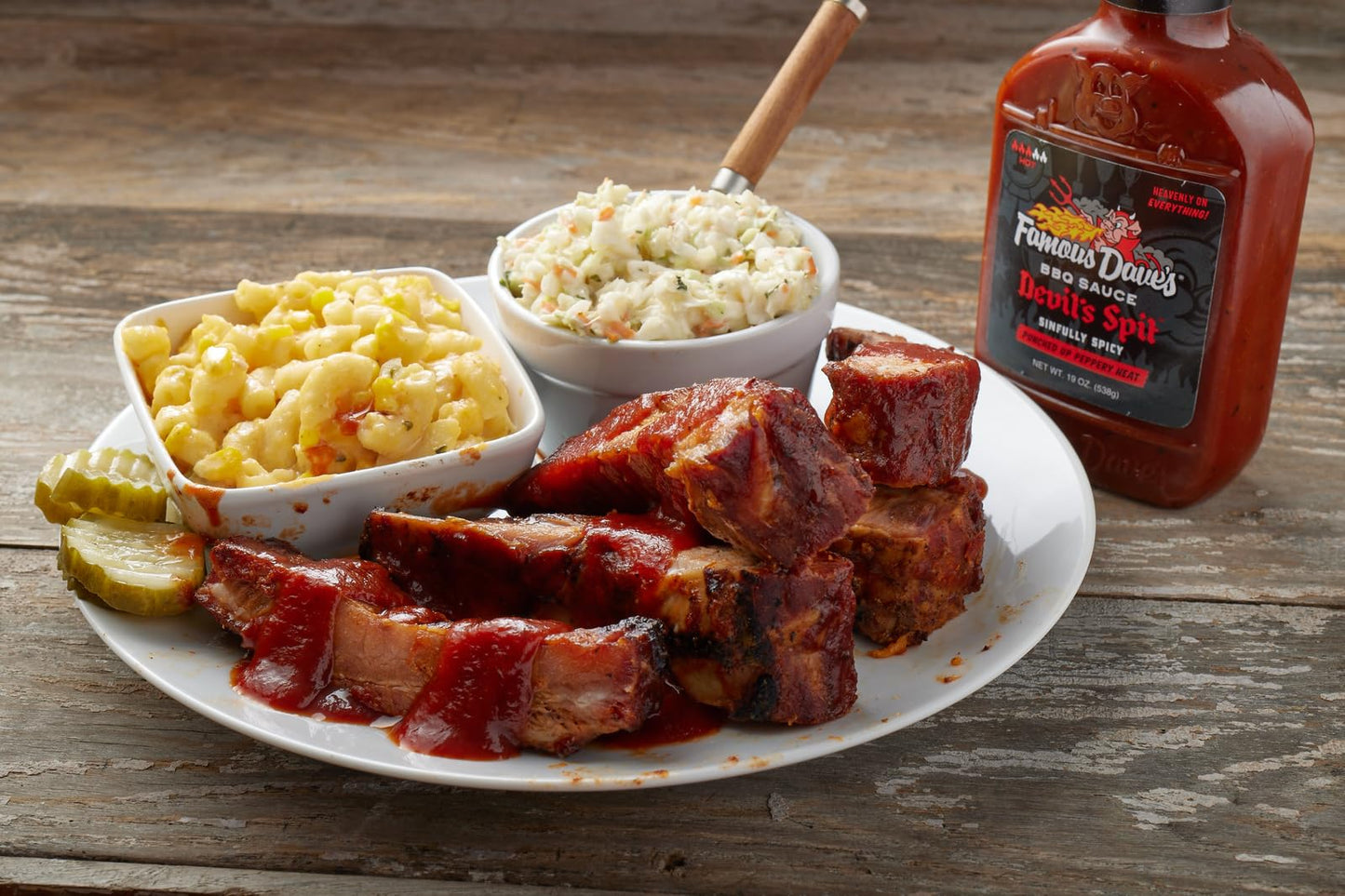 Famous Dave's - 3 pck, Devil's Spit BBQ Sauce (57 oz.)