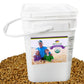 WHEATLAND Organic Hard Red Wheat Berries - 20lb Bucket, Sealed in Mylar, Emergency Food Storage, 25 yr Shelf Life