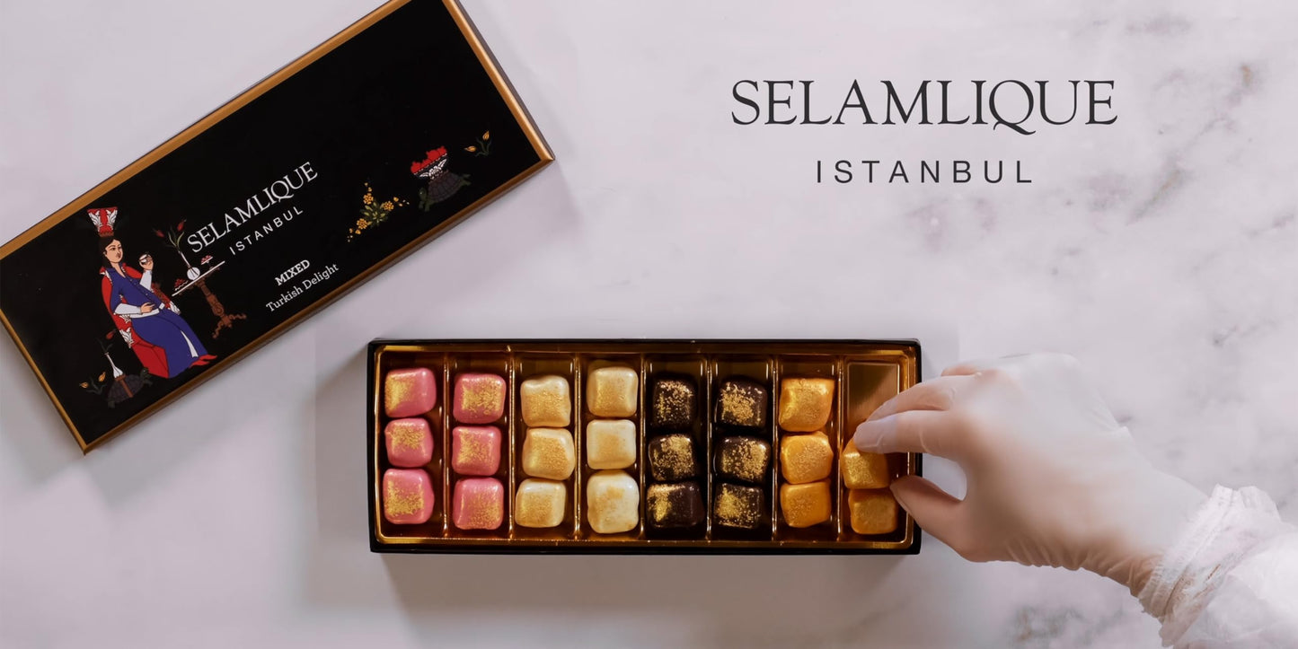 Selamlique Istanbul Turkish Coffee With Cinnamon (4.40Oz) Ultra Fine Ground