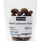Natruen Black Cardamom Pods Whole (Tsao Ko) 4 Ounces, Approx 35 Pods, Cao Guo, All Natural Non-Gmo Spice