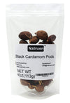 Natruen Black Cardamom Pods Whole (Tsao Ko) 4 Ounces, Approx 35 Pods, Cao Guo, All Natural Non-Gmo Spice