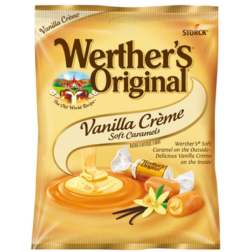 Werther'S Original Soft Vanilla Crme Caramel Candy, 2.22 Ounce (Pack Of 12)