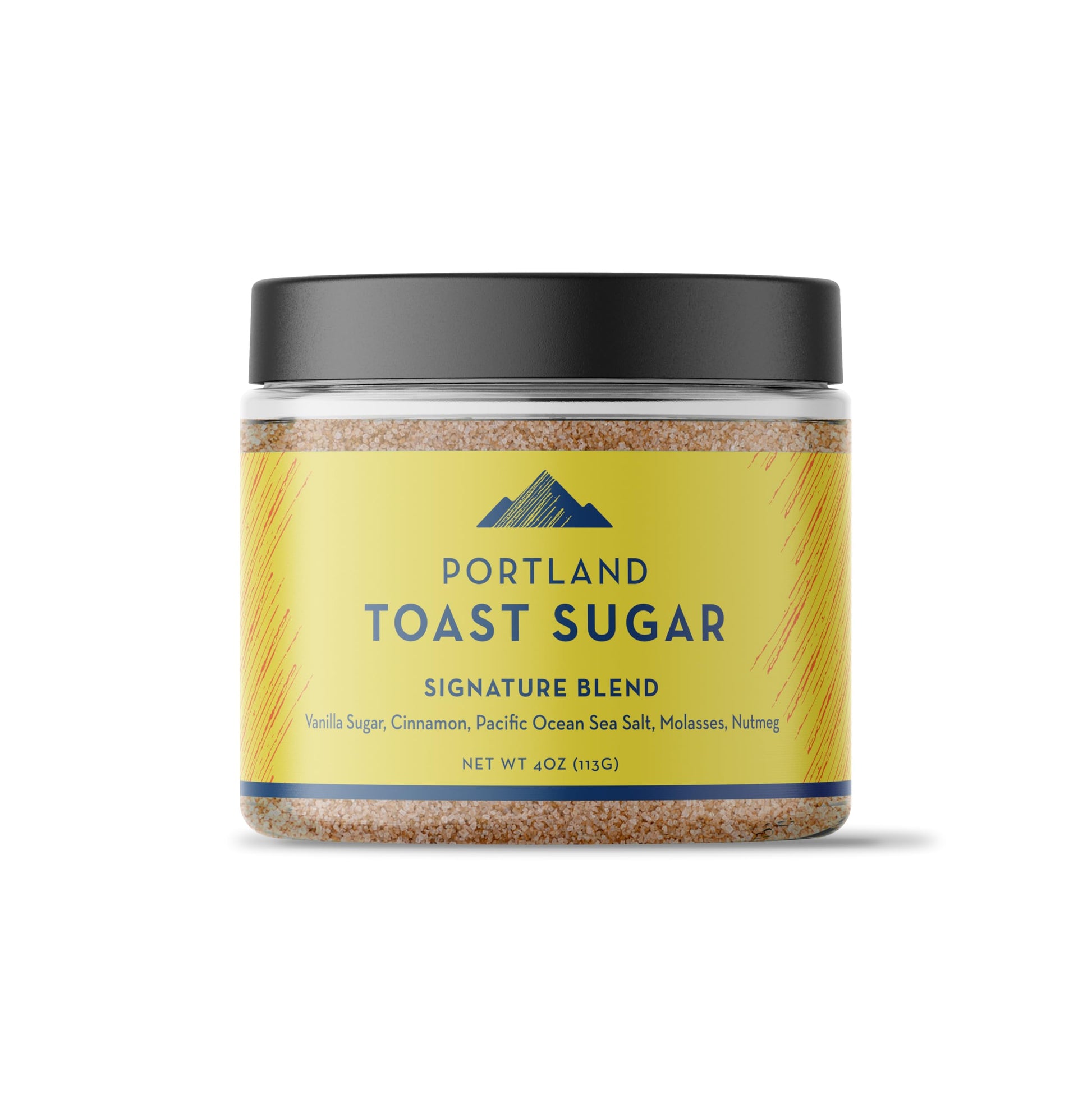 Portland Salt Co. Toast Sugar Spice Blend w/Vanilla Sugar, Cinnamon & Sea Salt - Signature All-Purpose Seasoning, Breakfast or D