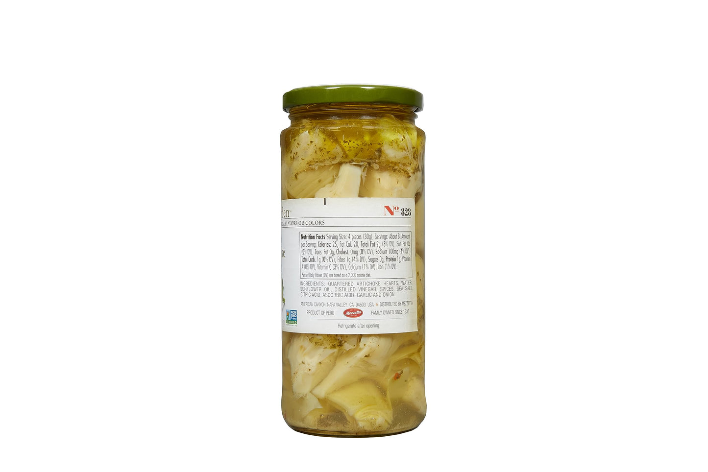 Jeff'S Garden Marinated Artichoke Hearts | Non-Gmo, Keto, Vegetarian, Kosher | 14.5 Ounce Jar (Pack Of 6)
