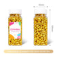 Gold Sprinkles For Cake Decorating, Metallic Sprinkles For Baking Cupcake Toppers Cookie Decorations, Gold Pearls Rods Sugar For