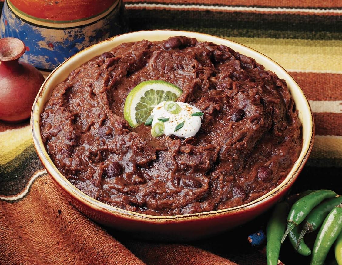 Amys Refried Black Beans, Organic & Vegetarian, Gluten Free, 15.4 Oz (Pack of 12), Model 042272005512