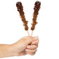 Candy Envy Amber Rock Candy Sugar Sticks, Root malt-inspired Flavor, 36 Individually Wrapped, 36 Count
