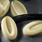 VALRHONA White Chocolate Discs 35% Cacao for Baking, Sauces, and Frostings, 250g Pack
