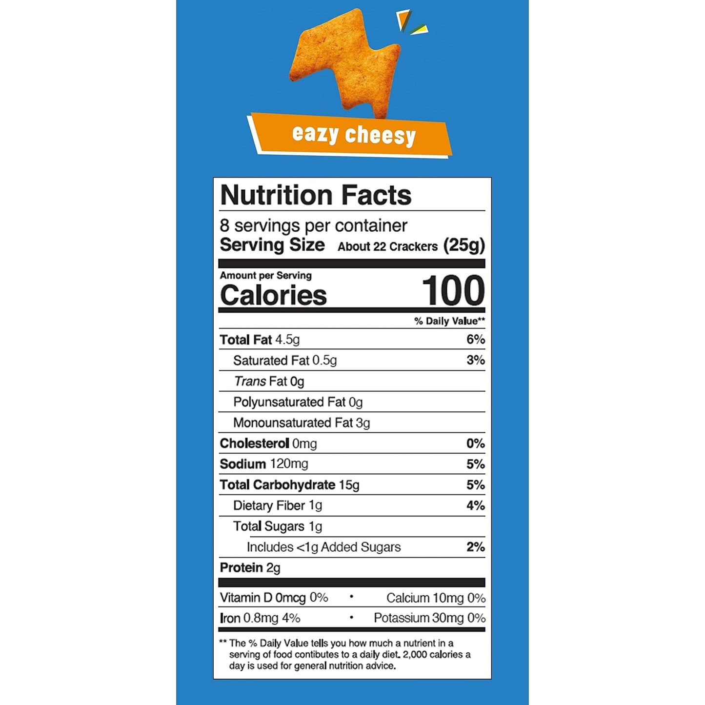 Mavericks Eazy Cheesy Crackers, 7.04 Oz