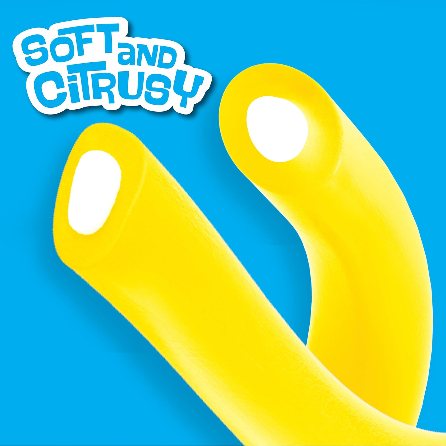 Lemonhead Ropes, Candy, Lemon, Tart And Citrusy, Soft And Chewy, 9 Oz