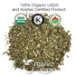Organic Way Dried Blackberry Leaf Whole - Organic, Kosher Certified, Raw, Vegan, Non-GMO, Gluten Free - 4 Oz