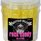 Buffalo Bills Banana (Yellow) Rock Candy On A Stick (36-Ct Tub Yellow Rock Candy Crystal Sticks)