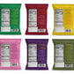 VALESCO OLive Snack Pitted Olives Variety Pack, 6 Flavors, 12 pouches (1 oz each)