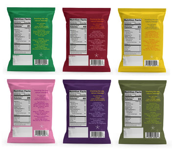 VALESCO OLive Snack Pitted Olives Variety Pack, 6 Flavors, 12 pouches (1 oz each)