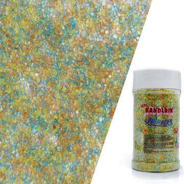 Edible Sanding Sugar Sprinkles for Cookie Decorating, Sugar Sprinkle Mix For Celebration Cakes, Cupcakes, Cookies, 3OZ (Light Bl