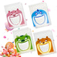 Bnsikun Self Adhesive Cookie Candy Bags, Plastic, 1 Count (Pack of 200), Mouth Monster Design
