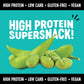 The Only Bean High Protein Vegan Snacks, Gluten Free Keto Edamame Beans, Ranch Flavor, 0.9oz, Pack of 10