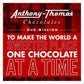 Anthony-Thomas  Peanut Butter & Milk Chocolate Buckeyes in Ohio State Buckeyes Box  Deliciously Delightful Snacks (24 Count)