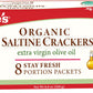 Suzie'S Organic Saltines Crackers|Salted W/Extra Virgin Olive Oil|Low Saturated Fat|Healthy Gourmet Baked Vegan Snack For Adults