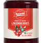 Sanniti Lingonberries Jar Imported From Sweden, 14.1 Ounces