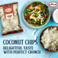 Aiva Unsweetened Raw Coconut Chips 3 Lb Bulk | Premium Quality For Baking, Cooking & Snacking