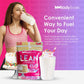 LadyBoss Lean Protein Shake - Vanilla Cake Flavor, Meal Replacement with 18 Nutrients, 31 oz, 30 Servings